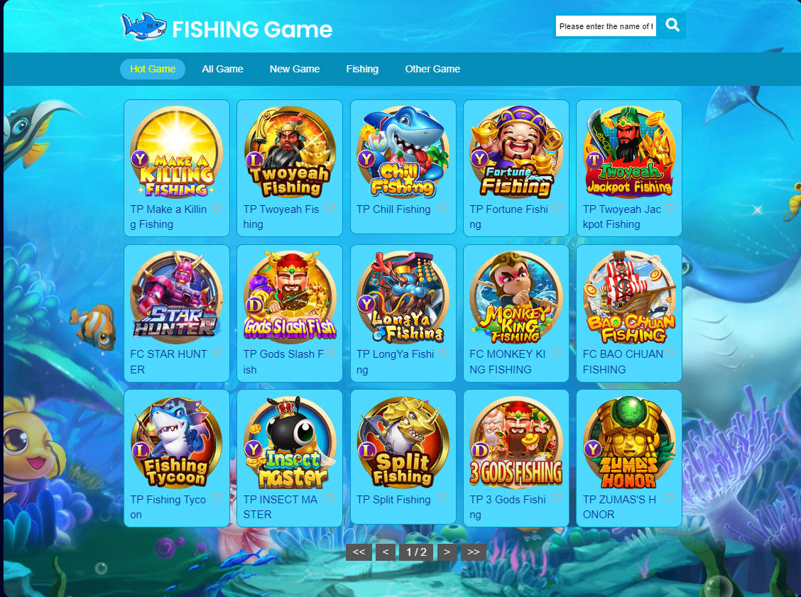 30jili Fishing game is very diverse