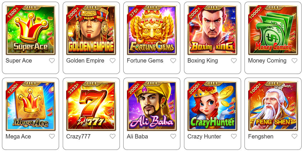 Hot 30jili slot games